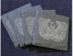 Posavasos de pizarra