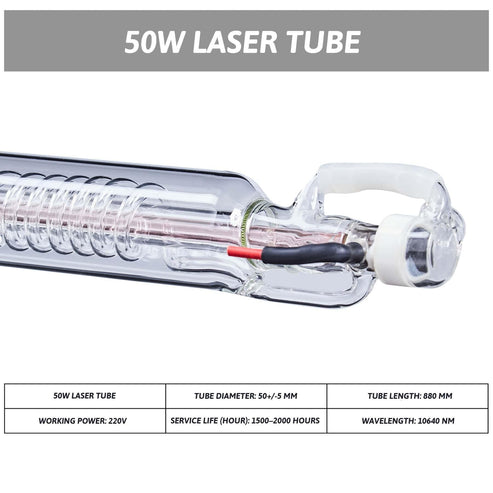 50W CO2 Laser Tube for Laser Engraver Cutting Machine Picture