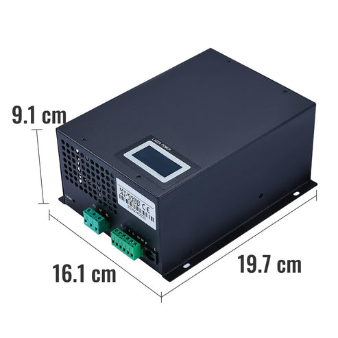 60W Laser Power Supply for Laser Engraver Dimensions