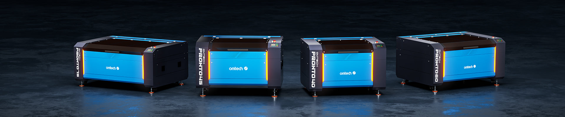 Serie Pronto - Nueva Cortadora Láser CO2 Más Rápida, Segura y Fuerte de omtech