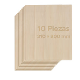 Tablero Madera Contrachapada para Corte por Laser, CNC Router,Bricolaje, Manualidad-Abedul de Primera Calidad