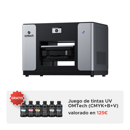 Impresora UV de cama plana Cabezal de impresión doble | Spectra A3+
