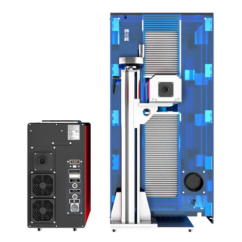 60w grabadora laser para metal de color
