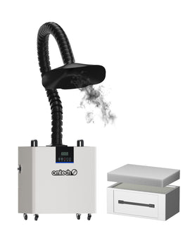 Purificador de Humo de 300W con Filtro de Cartucho 3 en 1 para Cortadoras Láser | LSP-300