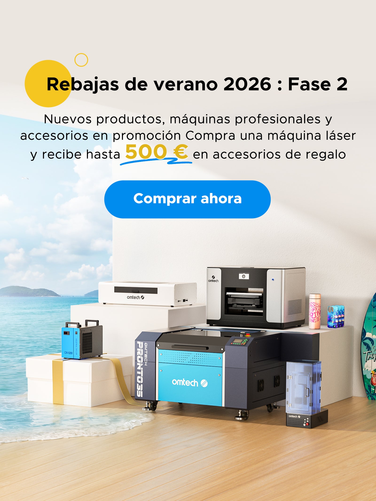 Omtech lasercutter