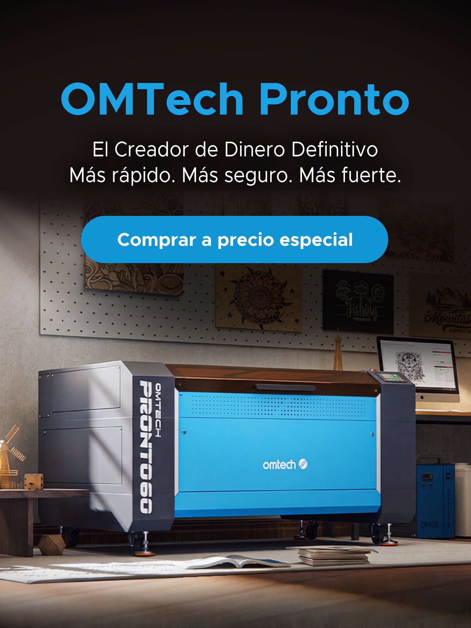 Omtech lasercutter