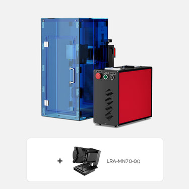 OMTech 60W Marcador y Grabadora Láser de MOPA JPT para Grabado y Marcado en Metales de Colores | M-60