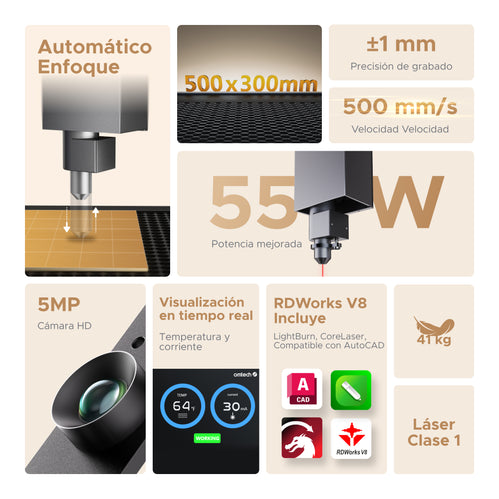 Omtech lasercutter