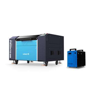 60W Máquina Corte y Grabado Láser Co2 con Área de grabado 700X500mm y Enfriador de Agua Gratis | Pronto-35S