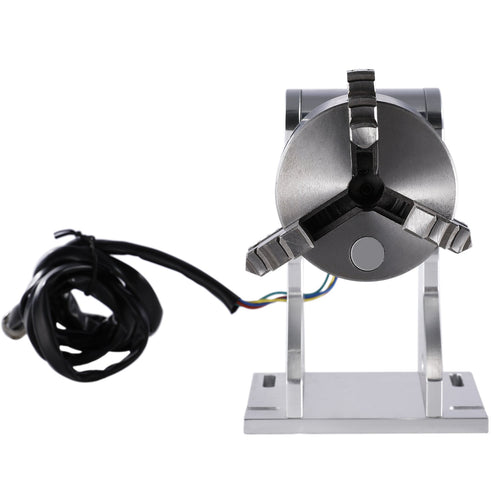 80mm Eje Giratorio para Máquinas de Grabado Láser de Fibra y MOPA | LRA-602D